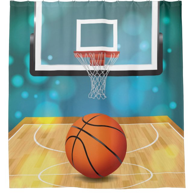 Para Box Cortina de Chá de basquetebol (Frente)