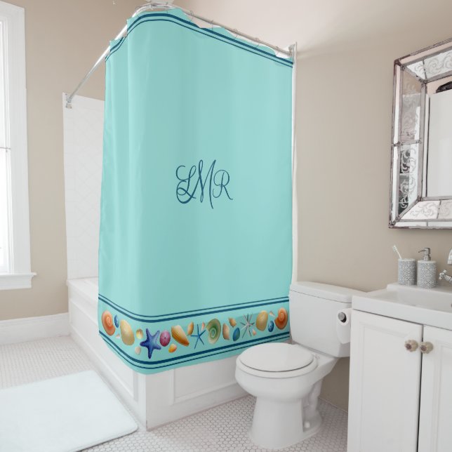 Para Box Cortina de Chá de Conchas e Stripes (In Situ)