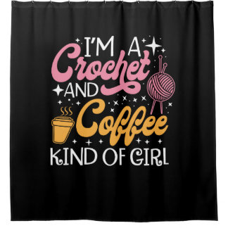 Para Box Cortina De Chá De Crochet E Café