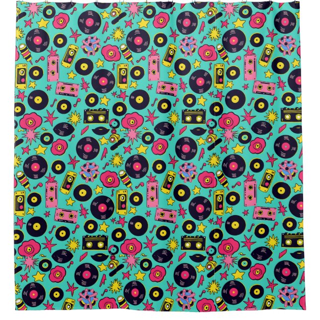 Para Box Cortina de Chá de Cultura pop - Negrito e Trendênc (Frente)