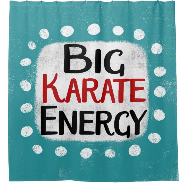 Para Box Cortina de Chá de Energia do Grande Karate (Frente)