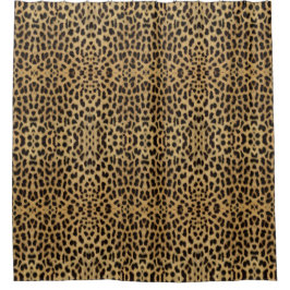 Para Box Cortina de Chá de Impressão Leopardo