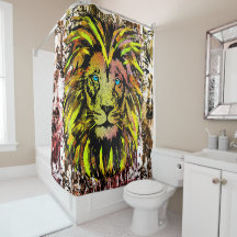 Cortina de Chá de Leão Amarelo - Face de Leão