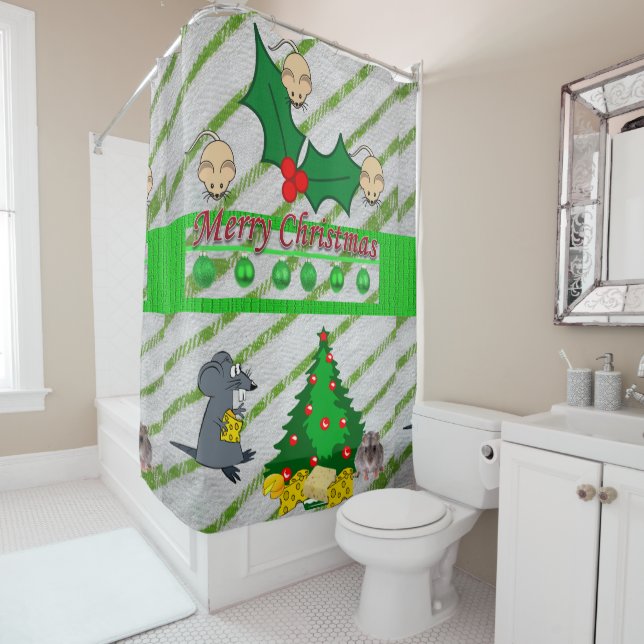 Para Box Cortina de Chá de Natal, Ratos (In Situ)