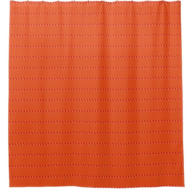 Para Box Cortina de Chá de Padrão Laranja (Frente)