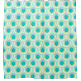 Para Box Cortina de chá de padrão oval de Pêahen