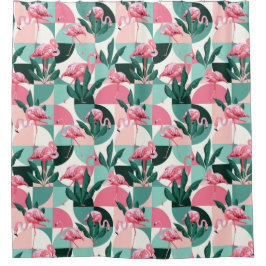 Para Box Cortina de Chá de Padrão Tropical