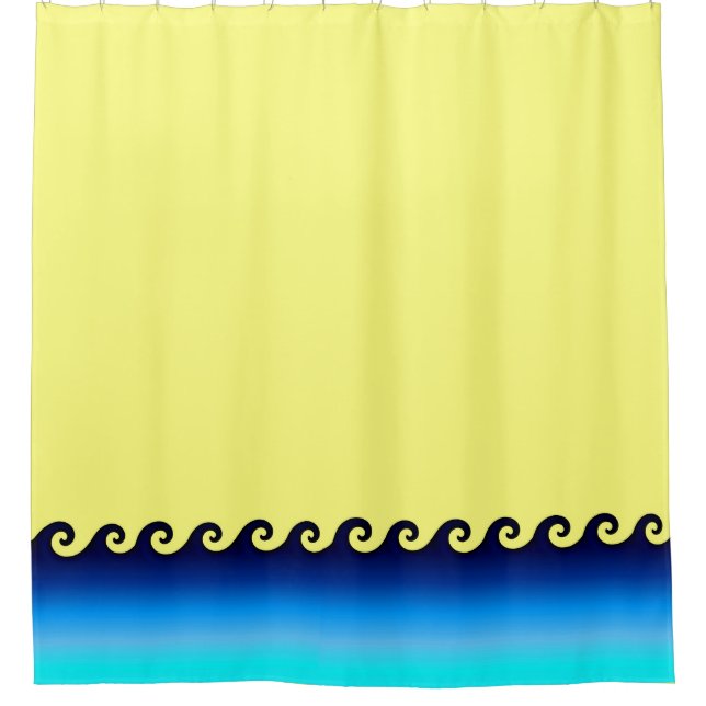 Para Box Cortina de Chá de praia de 72" x 72" (Frente)