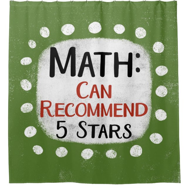 Para Box Cortina de Chá de Revisão de Matemática 5 Estrelas (Frente)