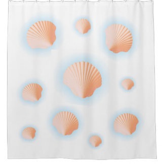 Para Box Cortina de chá de Seashell