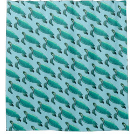 Para Box Cortina de Chá de Tartaruga do Mar