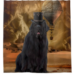 Para Box Cortina de chá do cão de Steampunk
