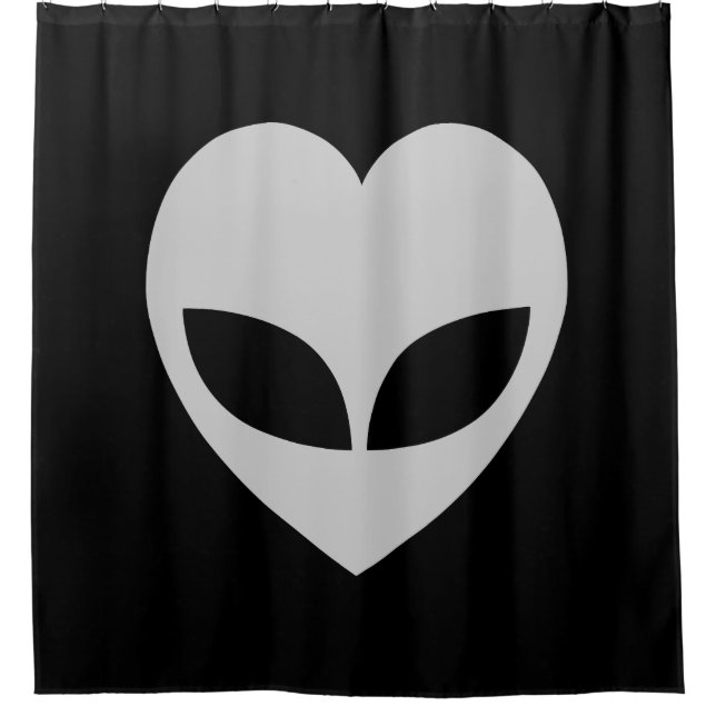 Para Box Cortina de Chá do Coração de alienígena (Frente)