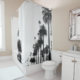 Para Box Cortina de chá do LA das palmeiras