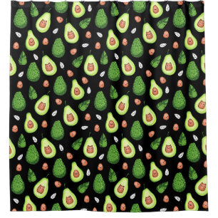 Para Box Cortina de Chá do padrão Avocado