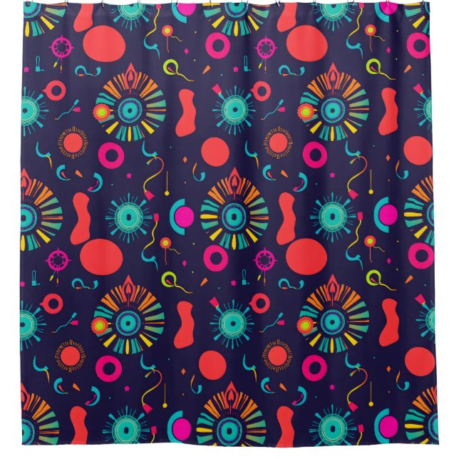 Para Box Cortina de Chá dos Ícones pop (Frente)