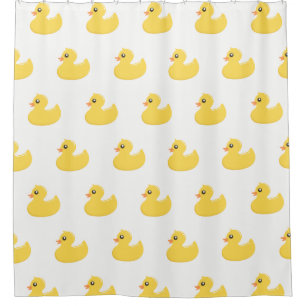 Para Box Cortina de chá Ducky de borracha amarela bonito
