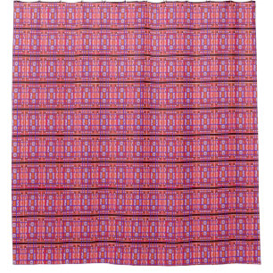 Para Box Cortina de chá feminino da arte abstracta da