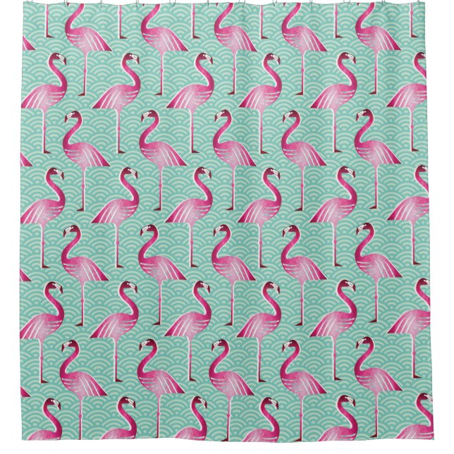 Para Box Cortina de chá/Flamingos (Frente)