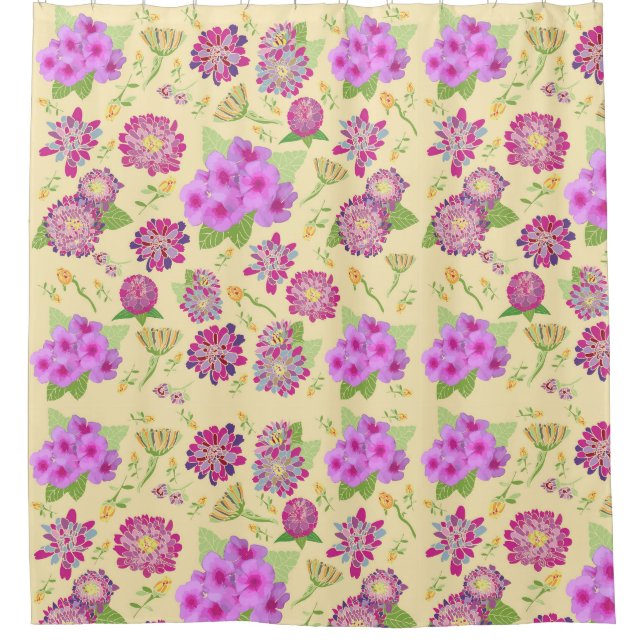 Para Box Cortina de Chá Floral do Pansies (Frente)