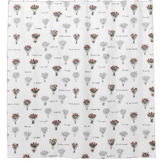Para Box Cortina de Chá Floral: Elegante Buquê de Flor Desi