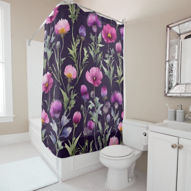 Para Box Cortina de chá floral magnífica (In Situ)