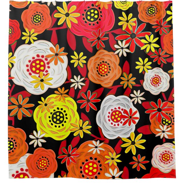 Para Box Cortina de Chá Floral nº 9 (Frente)