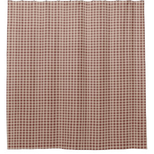 Para Box Cortina de Chá Homespun do Country Burgundy