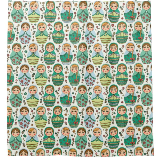 Para Box Cortina de Chá Matreshka (Frente)