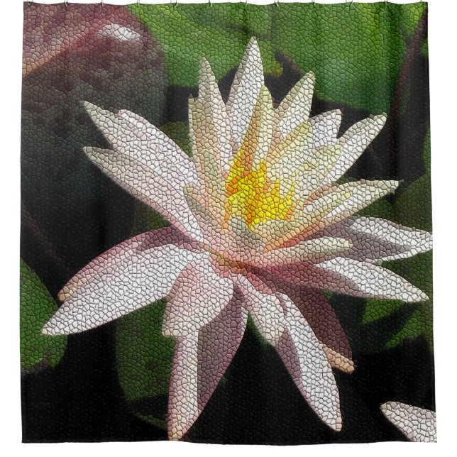 Para Box Cortina de Chá Mosaico Waterlily (Frente)