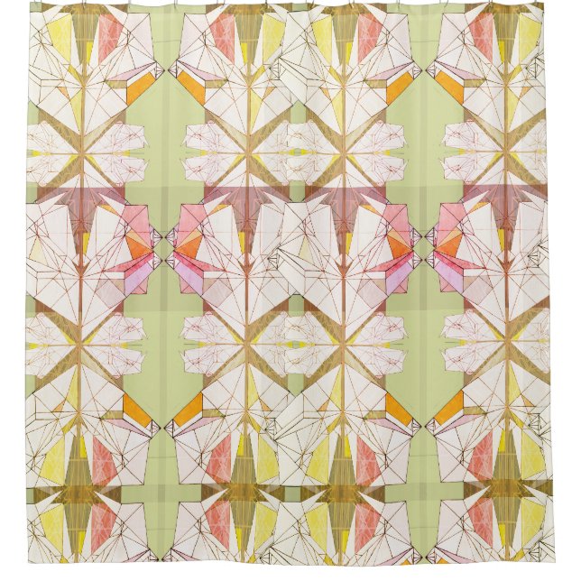 Para Box Cortina de Chá Origami (Frente)