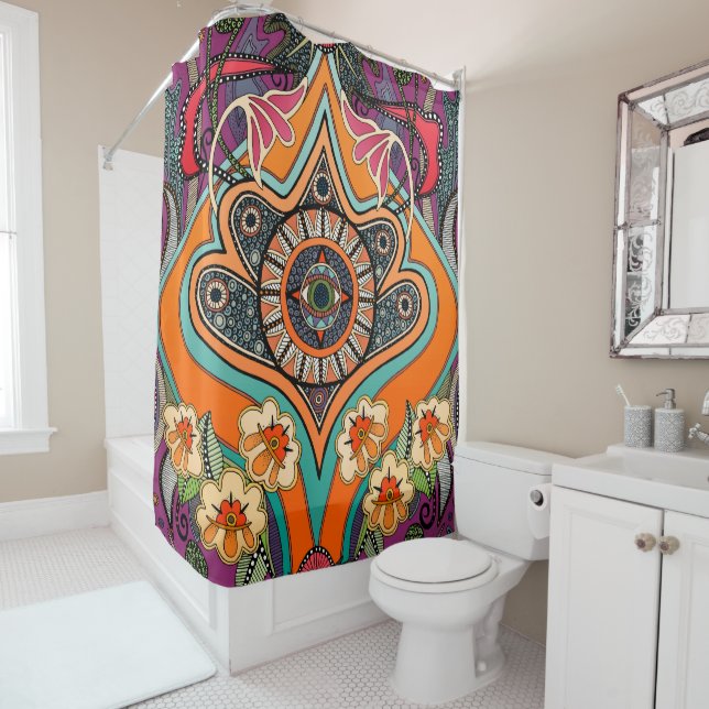 Para Box Cortina de Chá roxa MINNIE (In Situ)