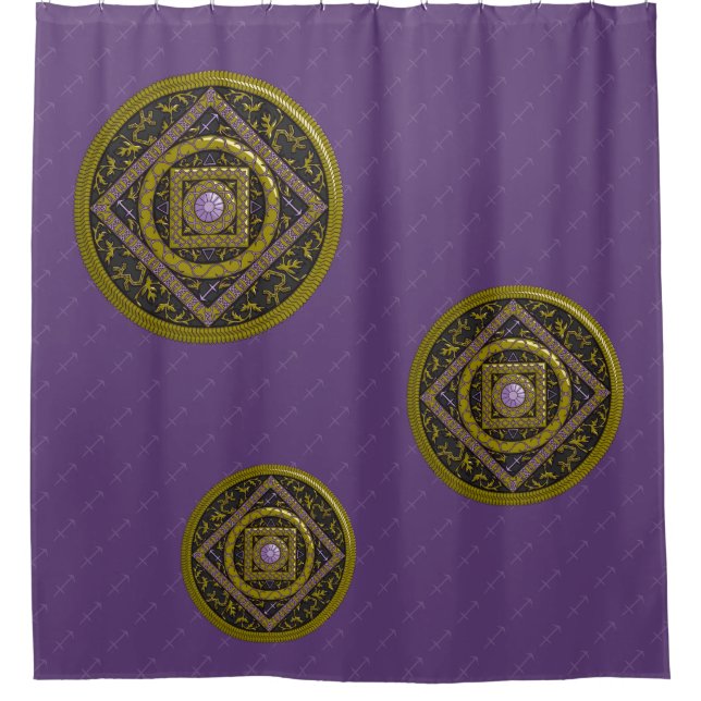 Para Box Cortina de Chá Sagittarius Mandala (Frente)