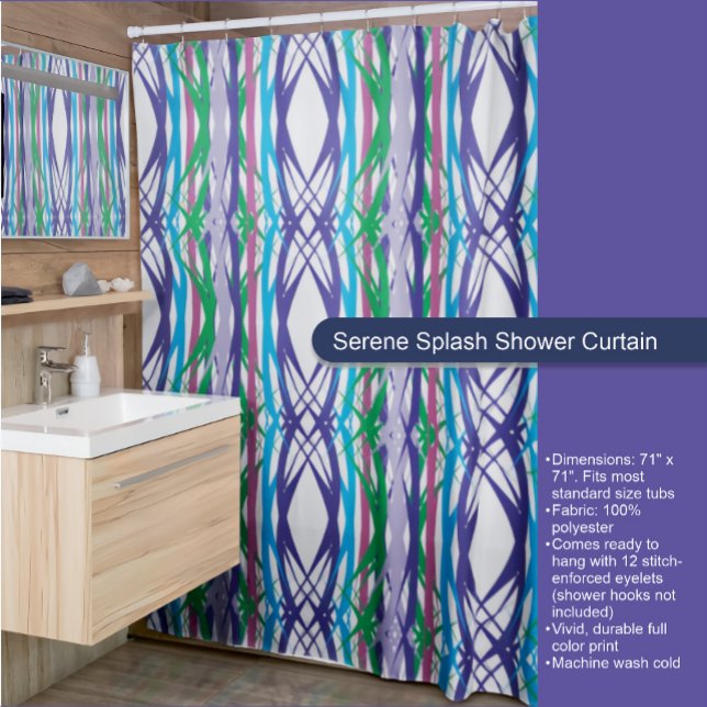 Para Box Cortina de Chá Serene Splash (Criador carregado)
