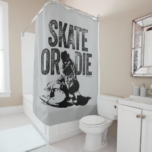 Para Box Cortina De Chá skate Ou Morte (Hockey)