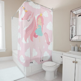 Para Box Cortina de Chá Unicorn Rosa