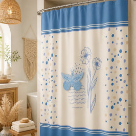 Para Box Cortina de Chuva Boho Borboleta & Botânica
