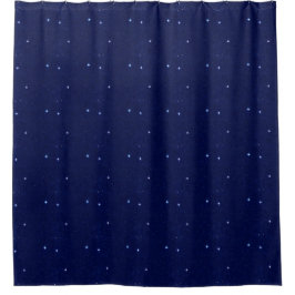 Para Box Cortina de chuveiro azul profundo com estrelas min