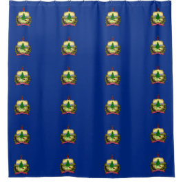 Para Box Cortina de chuveiro com a bandeira do estado de Ve