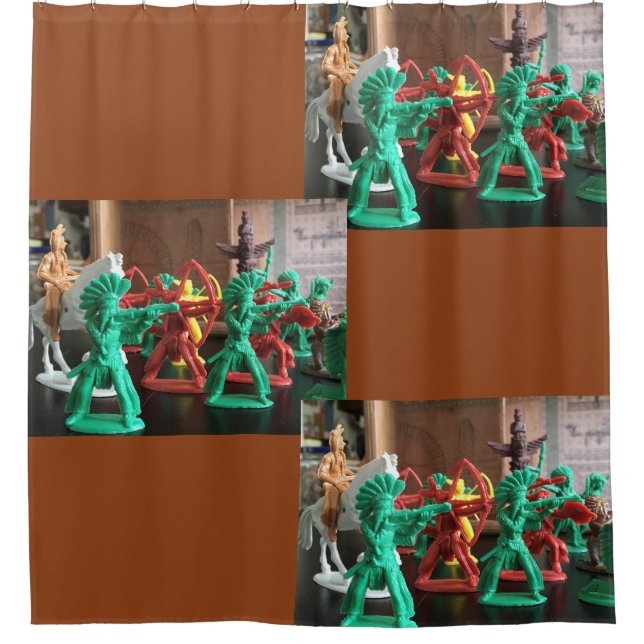 Para Box Cortina de chuveiro de brinquedos de plástico índi (Frente)