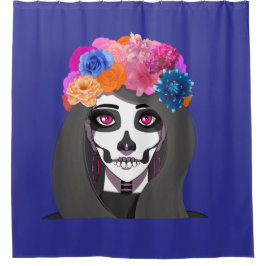 Para Box Cortina de chuveiro de Halloween