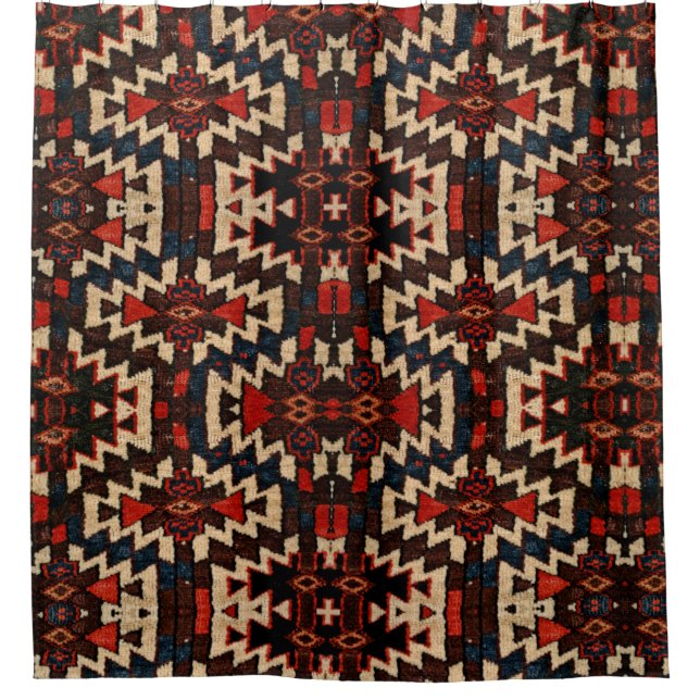 Para Box Cortina design de tapete oriental (Frente)