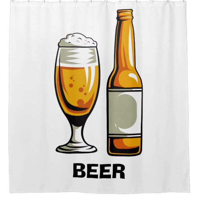 Para Box Cortina do Chá de cerveja artesanato (Frente)