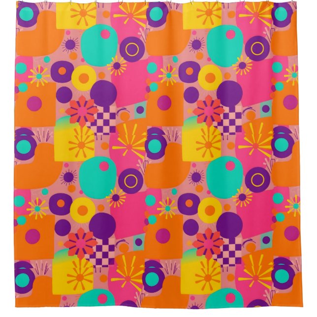 Para Box Cortina do Chá Retroativo Nostálgico - Groovy Vibs (Frente)