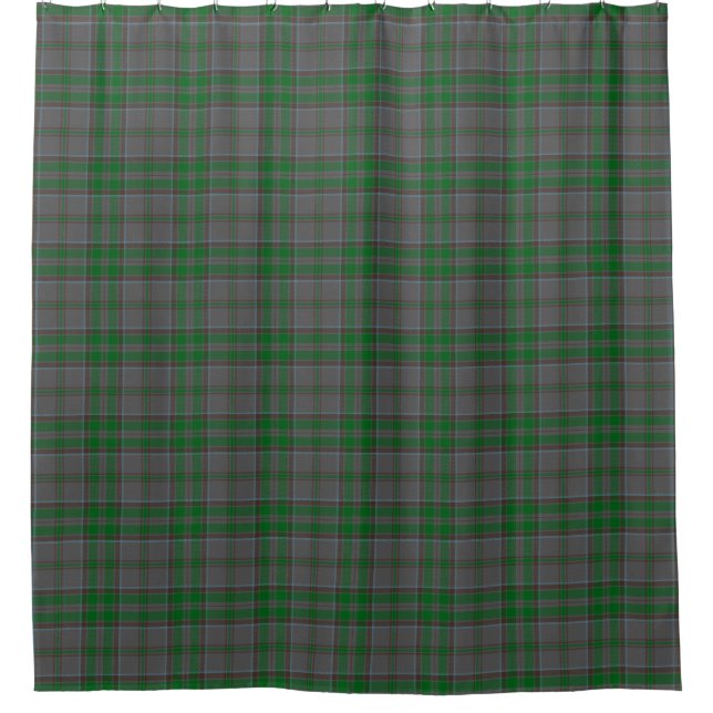 Para Box County Wicklow Irish Tartan Chá Cortina (Frente)