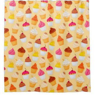 Para Box Cupcakes Cortina de Chá Padrão