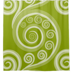 Para Box Curvatura Verde Quirky suga cortina Chá