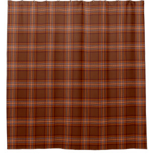 Para Box Do condado cortina de chá irlandesa do Tartan par