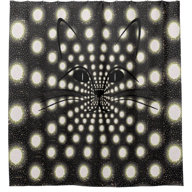 Para Box Gato de Cortina de chá (Frente)