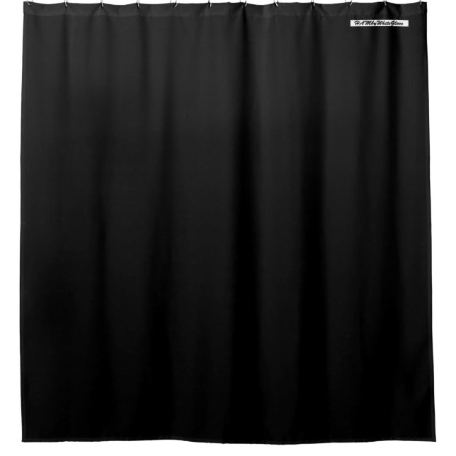 Para Box HAMbyWG - Cortina de Chá - Apenas Preto (Frente)